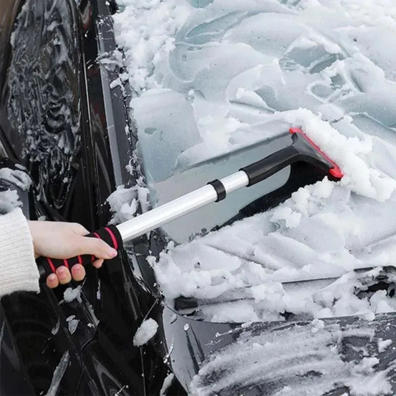 Winter Car Kit: extendable snow and ice scraper