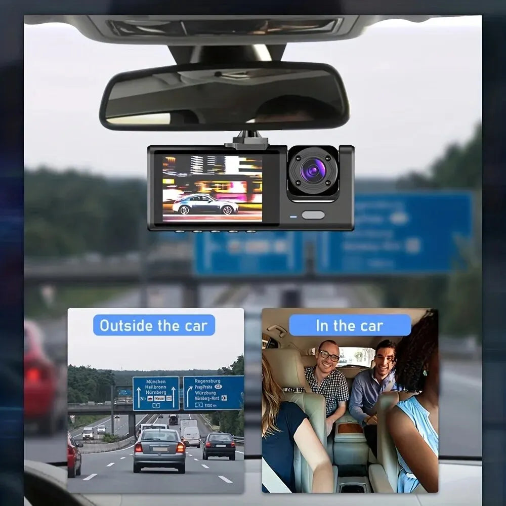 1080p dash cam with front and inside cameras – supplier photo 6