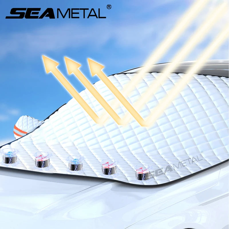 Magnetic windscreen frost cover – supplier photo 2