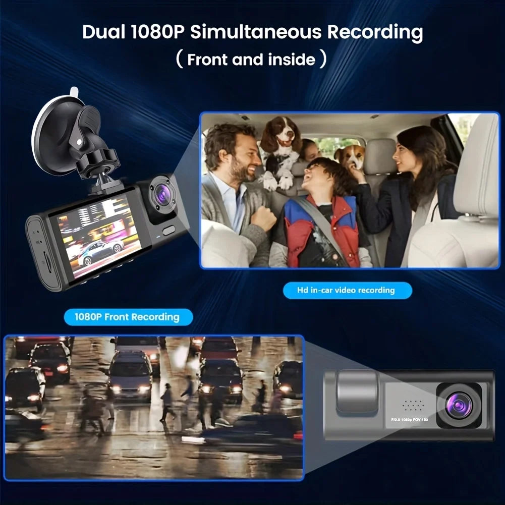 1080p dash cam with front and inside cameras – supplier photo 4