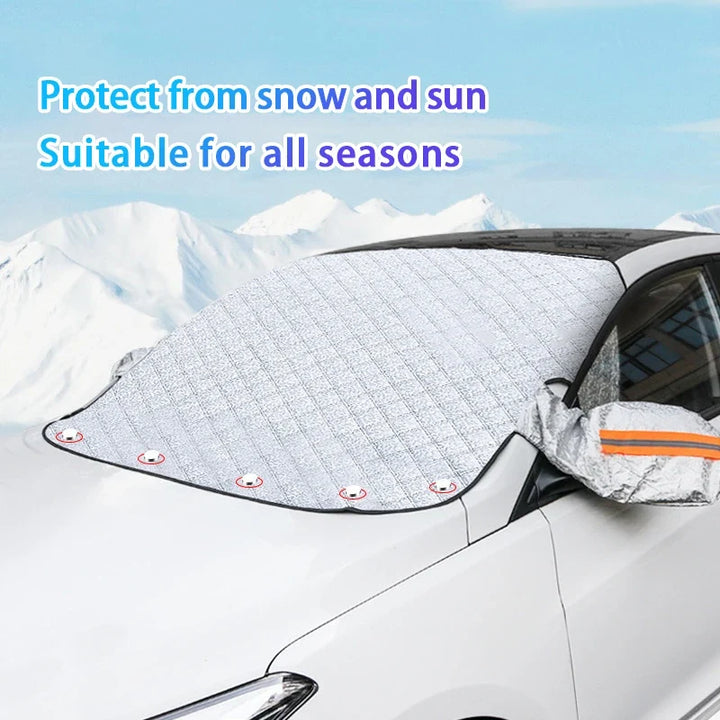 Winter Car Kit: magnetic windscreen frost cover