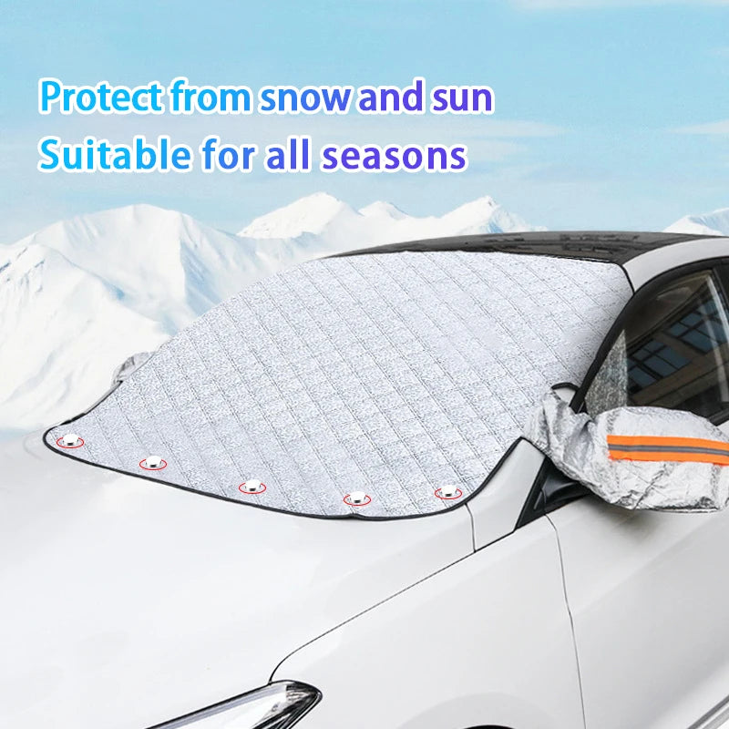 Magnetic windscreen frost cover – supplier photo 6