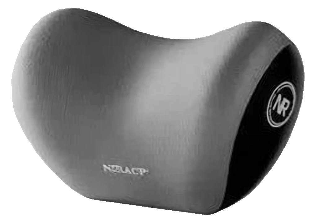 Memory foam car neck pillow, cut out